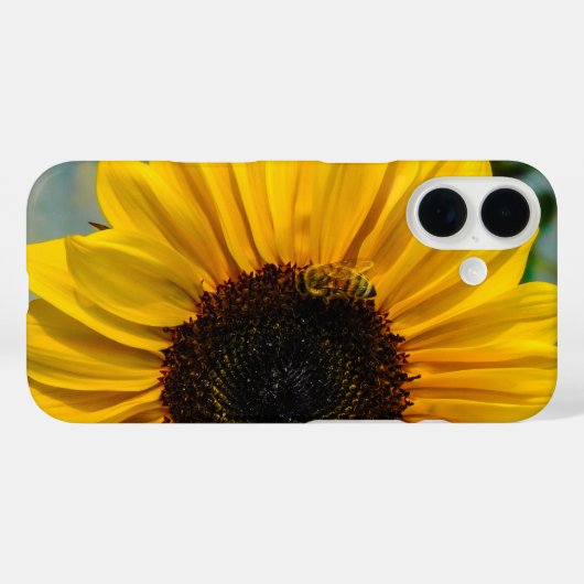 Busy Bee Sunflower Case-Mate iPhone Case (Achterkant (horizontaal))