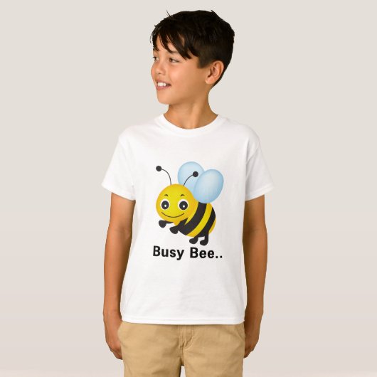 Busy bee t-shirt (Voorkant volledig)