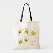 Busy Bee Tote Bag (Voorkant)