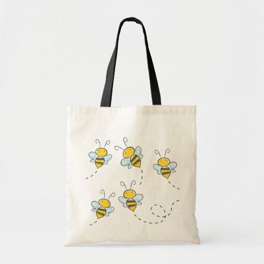 Busy Bee Tote Bag (Voorkant)