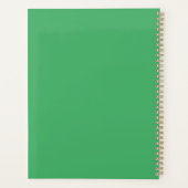 Busy Bee Under the Blue Sky Planner (Achterkant)