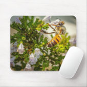 Busy Bee working hard Muismat (Met muis)