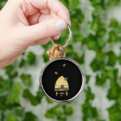 Busy Beehive Sleutelhanger (Hand)