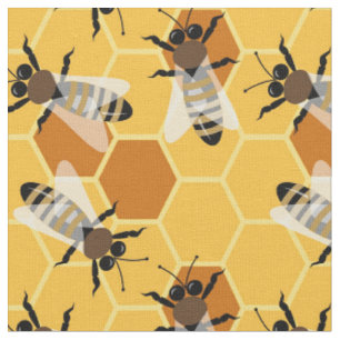 Busy Bees Fabric Stof