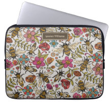 Busy Bees iPad Laptop Hoes