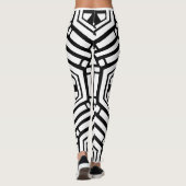 BUSY BLACK-leggings Leggings (Achterkant)