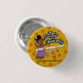 Busy Bri Round Button (Voorkant /achterkant)