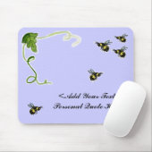 Busy Bumble Bee Mousepad Muismat (Met muis)