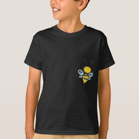 Busy Bumble Bee T-shirt (Voorkant)