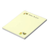 Busy Bumble Bees Honey Do List Notitieblok (Linkerzijde)
