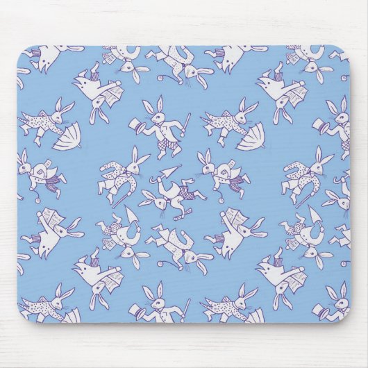 Busy Bunnies Muismat (Voorkant)