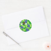 Busy Busy Bee Collection - Blueberry Delight Ronde Sticker (Envelop)