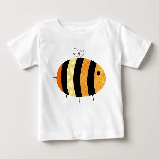 'Busy, Busy Bumblebee' Ruffle T-Shirt (Voorkant)