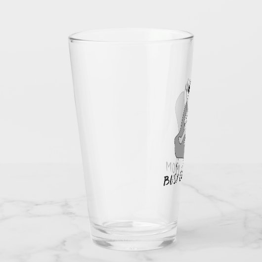 Busy Cat mama Glas (Rechts)