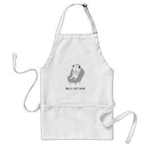 Busy Cat mama Standaard Schort