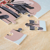 Busy City of San Francisco Surreal Pop Art Legpuzzel (Zijkant)