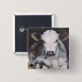 Busy Day Crop Vierkante Button 5,1 Cm (Voorkant /achterkant)