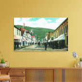 Busy Day on Third Street Uitzicht Canvas Afdruk (Insitu (Woonkamer))