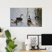 Busy Doin' Nothin' Poster (Thuiskantoor)