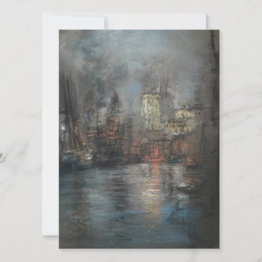 Busy Harbour beroemd gemaakt door Glenn Cooper Hen Kaart (Voorkant)