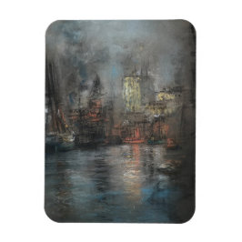 Busy Harbour beroemd gemaakt door Glenn Cooper Hen Magneet