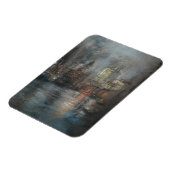 Busy Harbour beroemd gemaakt door Glenn Cooper Hen Magneet (Linkerzijde)