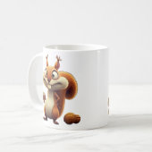 'Busy Like A Squirrel' Mok (Voorkant links)