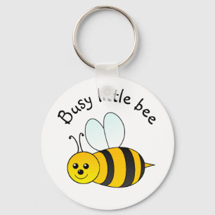 Busy Little Bee Sleutelhanger