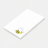 Busy Little Bumble Bee Post-it® Notes (Schuin)