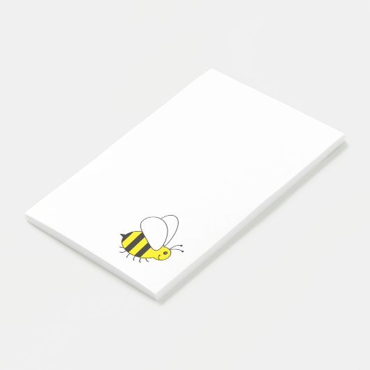 Busy Little Bumble Bee Post-it® Notes (Schuin)