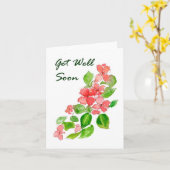 Busy Lizzie krijgt het goed Kaart (Gele Bloem)