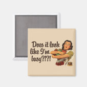 Busy mama magneet (Voorkant / Achterkant)