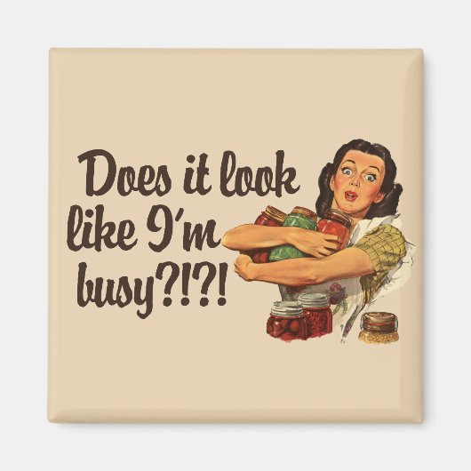 Busy mama magneet (Voorkant)