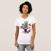 Busy mama t-shirt (Voorkant volledig)