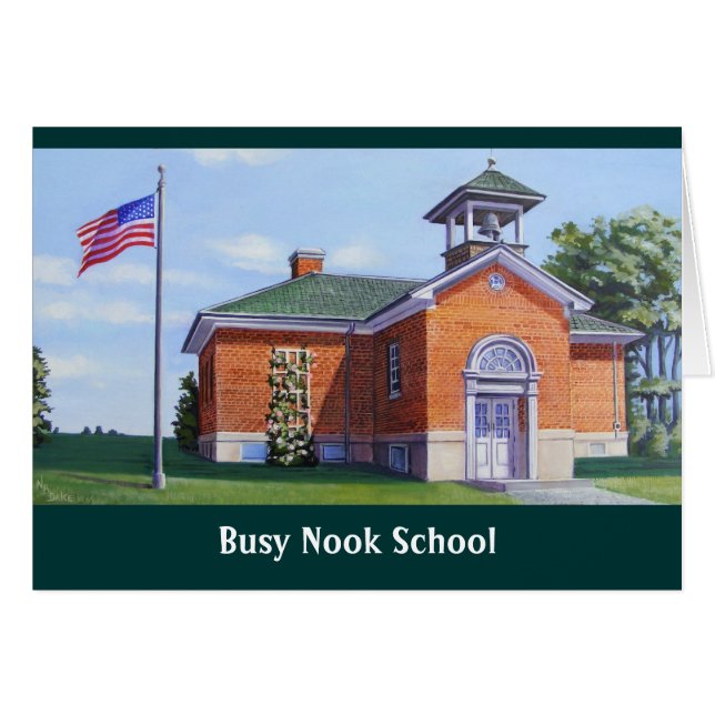 Busy Nook School (Voorkant Horizontaal)