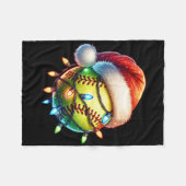 Busy Raising Llers Softll Sell Mom Sport  Fleece Deken (Voorkant (Horizontaal))