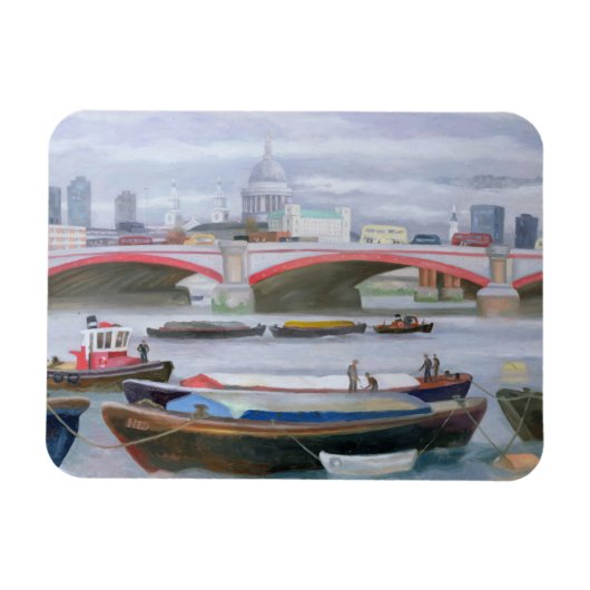 Busy Scene op Blackfriars 2005 Magneet (Horizontaal)