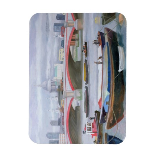 Busy Scene op Blackfriars 2005 Magneet (Verticaal)