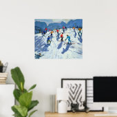 Busy Ski Lofer 2004 Poster (Thuiskantoor)