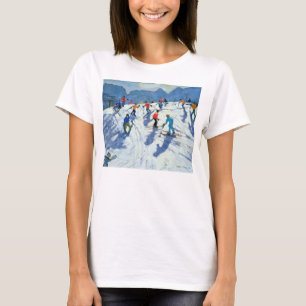 Busy Ski Slope Lofer 2004 T-shirt
