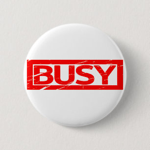 Busy Stamp Ronde Button 5,7 Cm