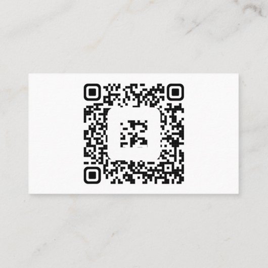 BUSYARDCREW Couponcode Visitekaartje (Achterkant)