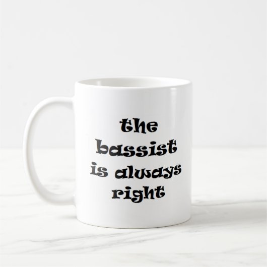 but altijd juiste koffie mok (Links)