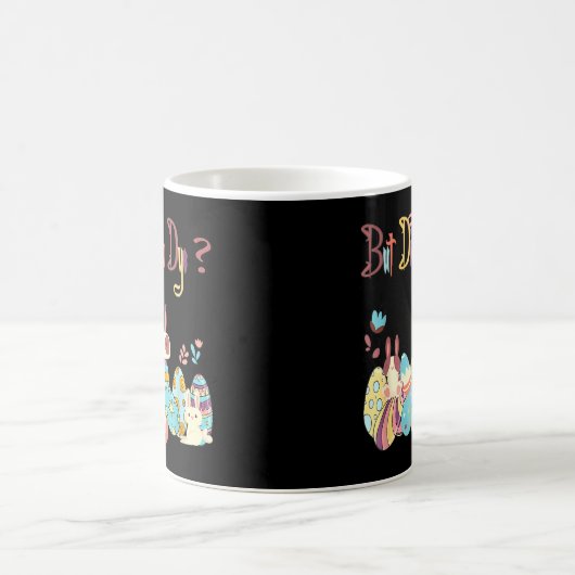 But Did You Die Funny Happy Easter Egg Day Sarcast Koffiemok (Center)