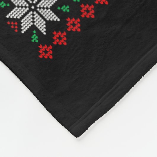 But Did You Doent It Funny Office Christmas Ugly S Fleece Deken (Hoek)