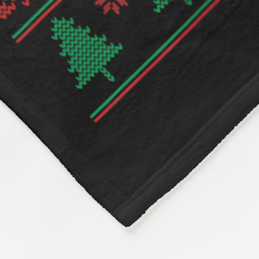 But Did You Doent It Funny Office Christmas Ugly S Fleece Deken (Hoek)