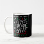 But Did You Doent It Funny Office Christmas Ugly S Koffiemok (Links)