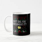 But Did You Doent It Funny Office Christmas Ugly S Koffiemok (Links)
