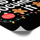 But Did You Doent It Funny Office Christmas Ugly S Poster (Hoek)