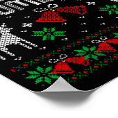 But Did You Doent It Funny Office Christmas Ugly S Poster (Hoek)